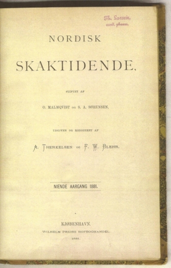 Nordisk Skaktidende